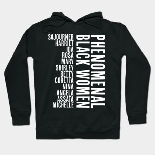 Phenomenal Black Women, African American, Black History, Afrocentric Hoodie